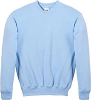 Fruit of the Loom Sweatshirt, im unifarbenen Design