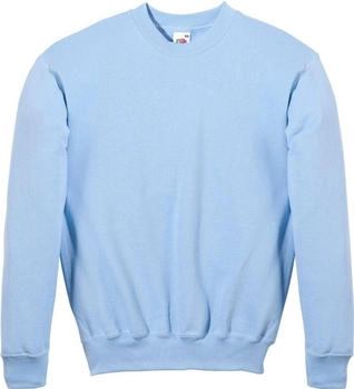 Fruit of the Loom Unisex-Sweatshirt hellblau