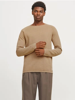 Jack & Jones Hill Knit Crew (12157321) coriander Jack & Jones Hill Knit Crew (12157321) coriander