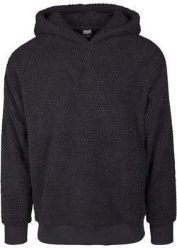 Urban Classics Sherpa Hoody schwarz