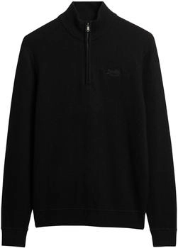 Superdry Pullover 'Essential' schwarz