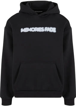 Mister Tee Memories Fade Fluffy Hoody schwarz