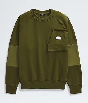 The North Face Terry Relaxt Geschnittenes Sweatshirt Für Herren Forest Olive Größe male (0A8C2A-PIB)