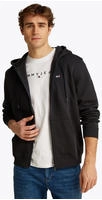 Tommy Jeans Sweatshirt "TJM REG S FLAG ZIP FLEECE THRU", mit bestickten Markenlogo