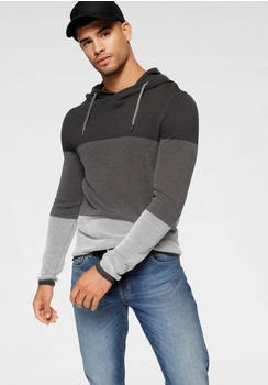 Bruno Banani Kapuzenpullover Waffel-Look