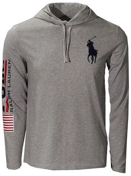 Polo Ralph Lauren Hooded T-Shirt Longsleeve Shirt usa big pony