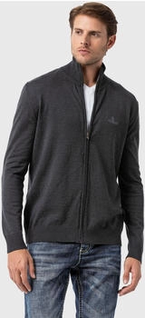 Cipo & Baxx Cardigan Pullover anthrazit