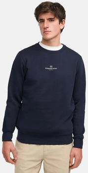 Kronstadt KSLars Printsweater Crewneck sky captain