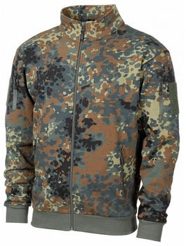 Max Fuchs Sweatjacke Tactical flecktarn