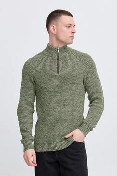 Blend BHDARIK HALFZIPP Stehkragenpullover forest night