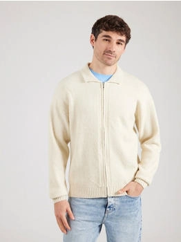 Jack & Jones Strickjacke 'JPRCCFox' wollweiß