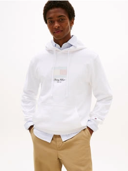 Tommy Hilfiger ithaca flag hoodie weiß