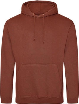 Just Hoods by AWDIS College Hoodie rot rostfarben
