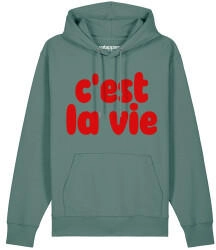 watapparel Hoodie Unisex cest la vie grün