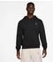 Nike Brooklyn Fleece Hoodie schwarz weiß