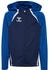 Hummel Hmllead Zip Hoodie blau schwarz