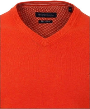 CASAMODA Strickpullover V-Ausschnitt 543 gelb