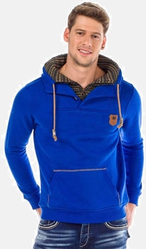 Cipo & Baxx sweatshirt pullover c-44200 blau