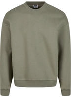 bequemes URBAN CLASSICS Herren Sweatshirt Rippb&uuml;ndchen 330 g/m2 mit Baumwolle...