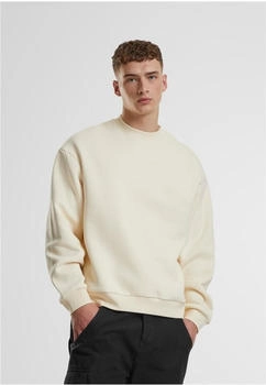 Urban Classics TB6751-Fluffy Crewneck T-Shirt whitesand