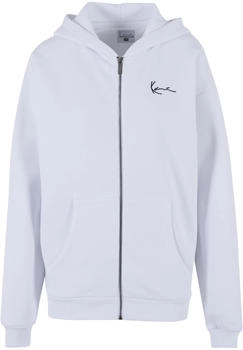 Karl Kani KM-ZH011-002-01 Essential Zip Hoodie wei&szlig;