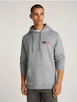 Tommy Hilfiger TJM REG ENTRY GRAPHIC HOODIE EXT Kapuzenpullover grau dunkelgrau