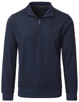 CASAMODA Pullover Troyerkragen blau