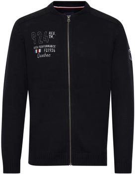 FQ1924 Strickjacke kurzem Stehkragen black beauty FQ1924