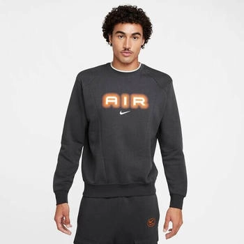Nike Sportswear Swoosh Air Fleece Sweatshirt (HM0177) anthracite/safety orange