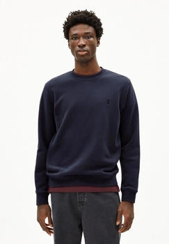 armedangels BAARO LOOP SWEATSHIRT - Männer Regular Fit Sweatshirt - blau night sky (30008165-1237)