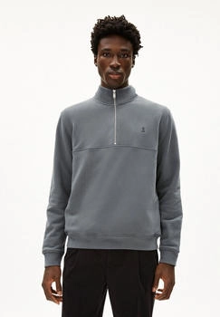 armedangels WAARLO LOOP SWEATSHIRT - Männer Regular Fit Sweatshirt - grau space steel (30008166-2682)