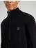 Hugo Boss Strickjacke aus Baumwoll-Mix mit Kaschmir-Anteil - Style Kanozip_S 50543692 Schwarz