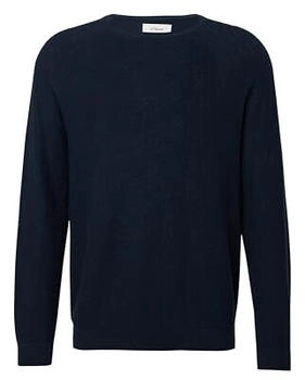 s.Oliver Strukturierter Pullover aus Baumwolle blau 2168661.5978.