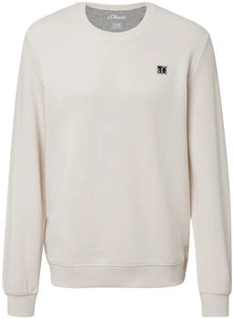 s.Oliver Sweatshirt aus Baumwollmix mit Crew Neck grau 2169152.9000.