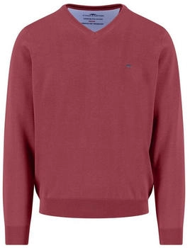 Fynch-Hatton Pullover V-Ausschnitt rot