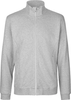 Neutral Hoodie Unisex High Neck sport grau