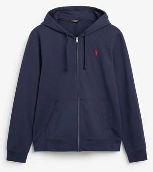 Next Fashion Leichte Kapuzenjacke Reißverschluss marineblau
