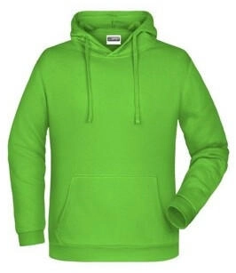 James & Nicholson Kapuzensweat klassisch lime-green