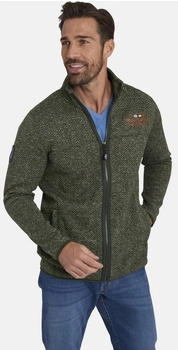 Jan Vanderstorm Strickfleecejacke KOLMUND oliv
