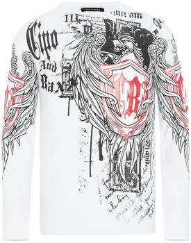 Cipo & Baxx Sweatshirts weiß