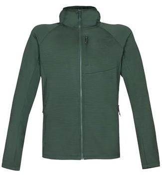 Rock Experience Arrows Kapuzenfleece grün schwarz