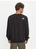 The North Face Sweatshirt Label-Print schwarz