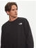 The North Face Sweatshirt Label-Print schwarz