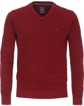 Redmond V-Ausschnitt-Pullover 232800600 rot