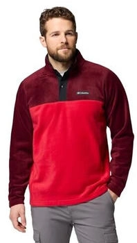 Columbia Steens Mountain Half Zip Fleece (2097721) mountain red/rich wine