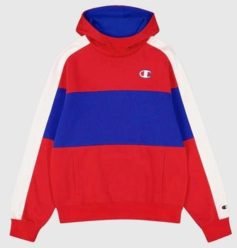 Champion Kapuzensweat Hooded 220317 weiß blau