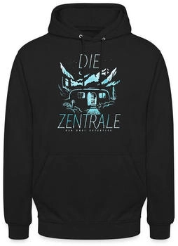 spreadshirt Die Drei Fragezeichen Die Zentrale Wohnwagen Hoodie