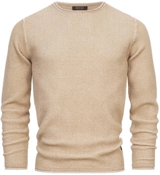 Indicode Strickpullover INPetri ecru-mix