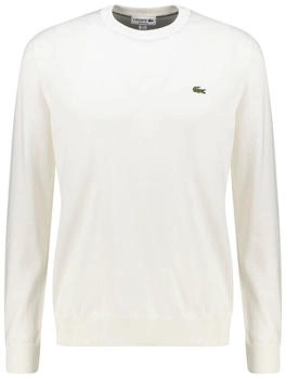 Lacoste Pullover Regular Fit wei&szlig;