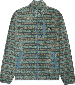 Quiksilver no destination fz fleece grün schwarz